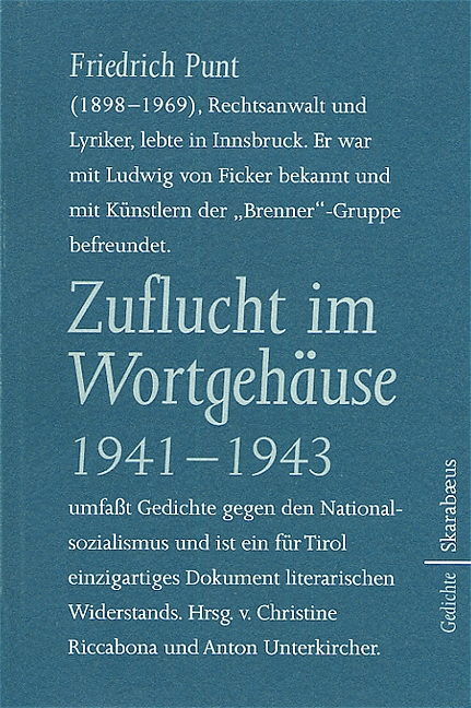 Zuflucht im Wortgehäuse 1941-1943