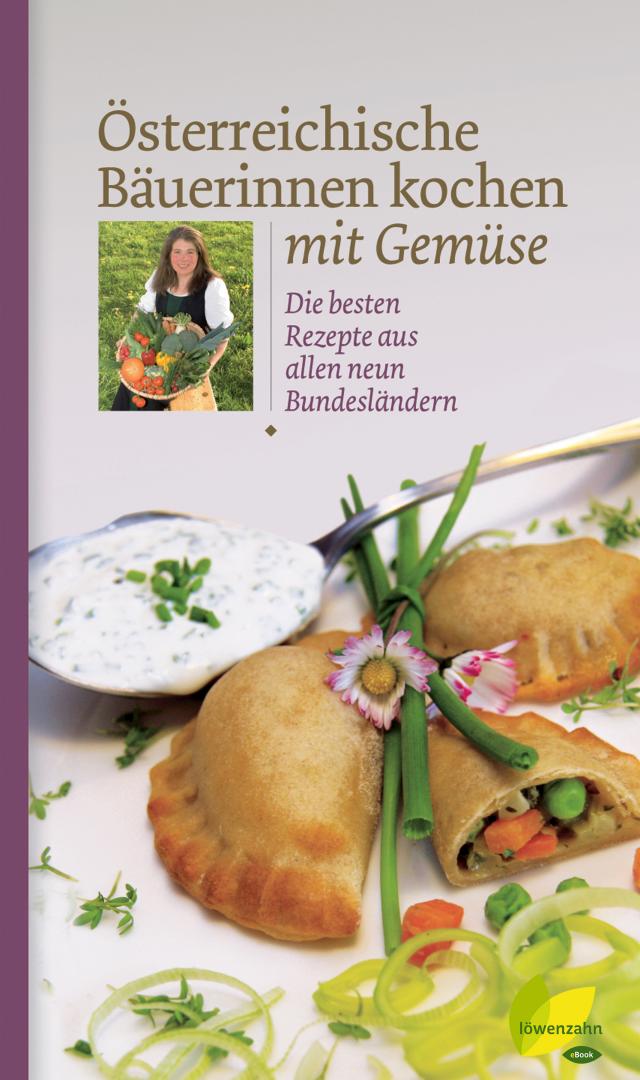 Österreichische Bäuerinnen kochen mit Gemüse