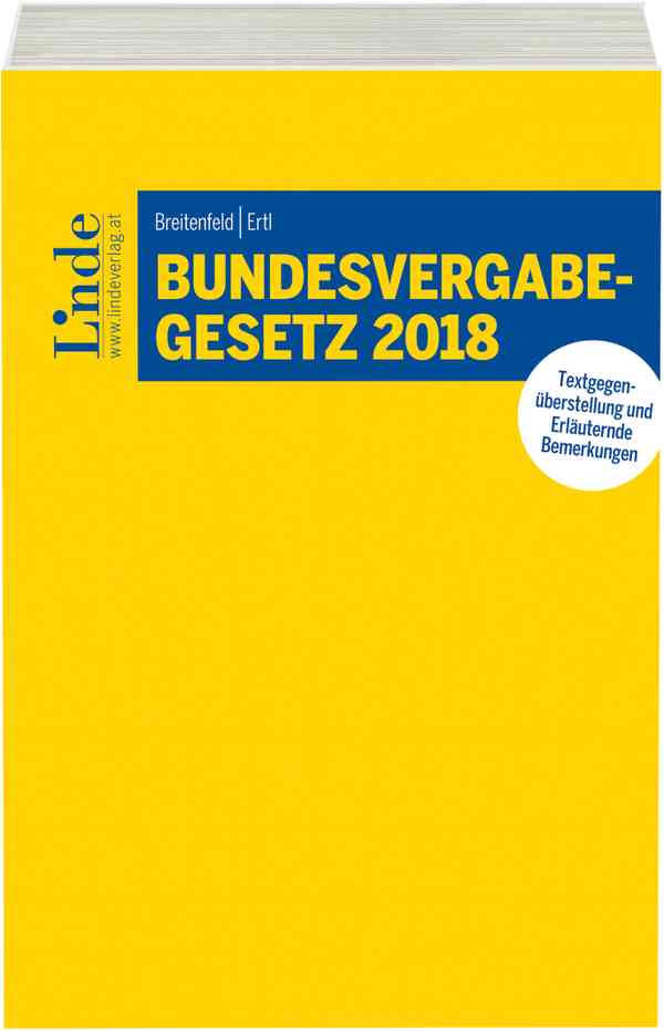 Bundesvergabegesetz 2018