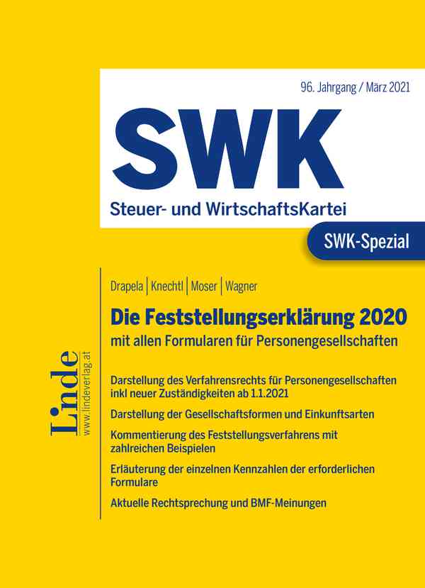 SWK-Spezial Die Feststellungserklärung 2020