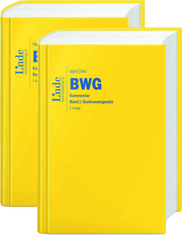 BWG | Bankwesengesetz - Paket Bd. 1+2