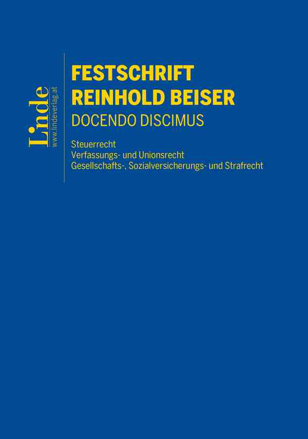 Festschrift Reinhold Beiser