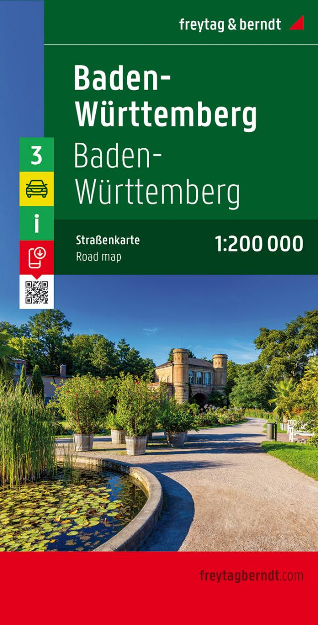 Freytag & Berndt Autokarte Baden-Württemberg. Baden-Wurttemberg. Bade-Wurtemberg; Baden-Vurtembergo. Baden-Wurttemberg. Bade-Wurtemberg; Baden-Vurtembergo