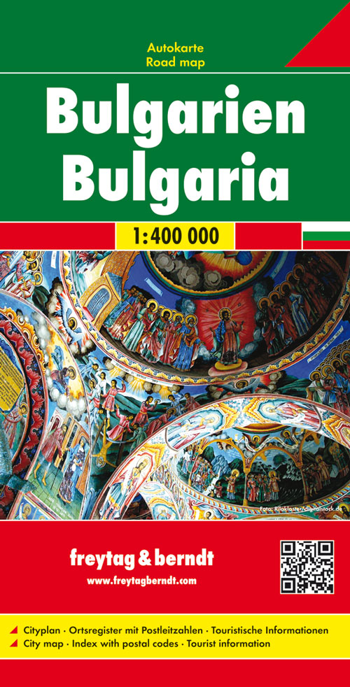 Bulgarien, Autokarte 1:400.000