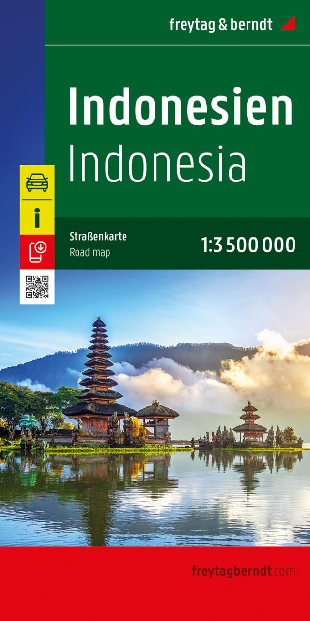 Indonesien, Straßenkarte 1:3.200.000, freytag & berndt