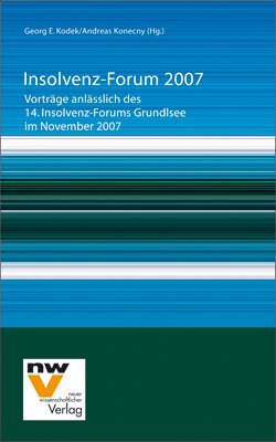 Insolvenz-Forum 2007