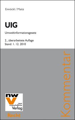UIG – Umweltinformationsgesetz