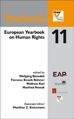 European Yearbook on Human Rights 2011