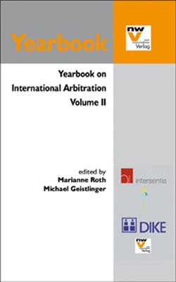 Yearbook on International Arbitration Volume II