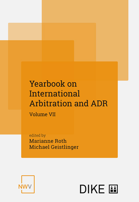 Yearbook on International Arbitration and ADR