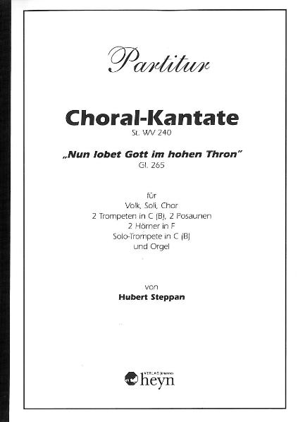 Choral-Kantate Partitur