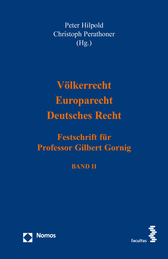 Völkerrecht – Europarecht – Deutsches Recht