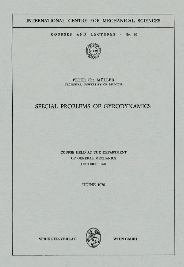 Special Problems of Gyrodynamics