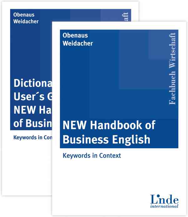 Package 'NEW Handbook of Business English' und 'Dictionary and User´s Guide to the NEW Handbook of Business English'