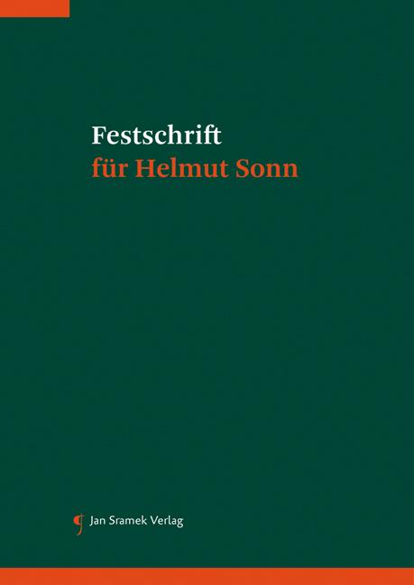 Festschrift für Helmut Sonn