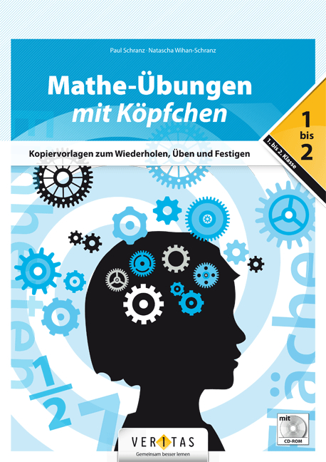 Mathe-Übungen mit Köpfchen 1./2. Klasse Kopiervorlagen inkl. CD-ROM