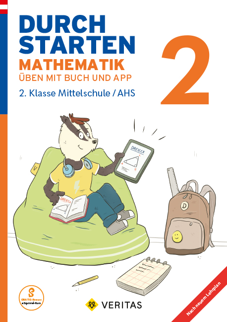Durchstarten Mathematik 2. Üben mit Buch und App