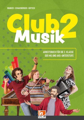 Club Musik 2| (LP 2024), Arbeitsbuch + EB - Ausg. Österreich