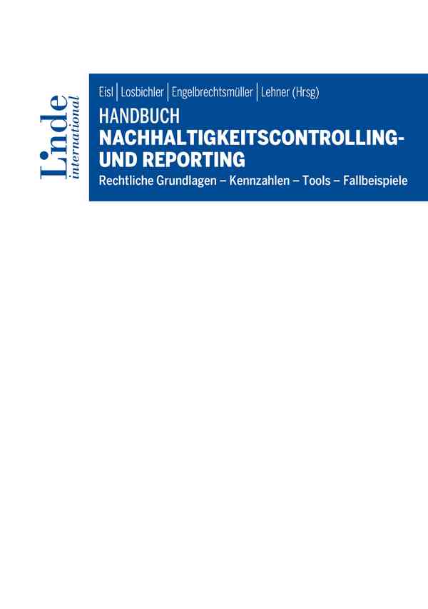 Handbuch Nachhaltigkeitscontrolling und -reporting