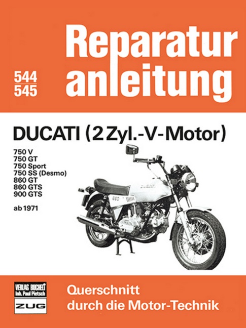 Ducati (2Zyl.-V-Motor) ab 1971