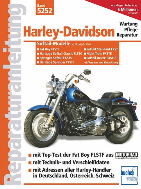 Harley-Davidson Softail-Modelle / Modelljahre 2000 bis 2004; .