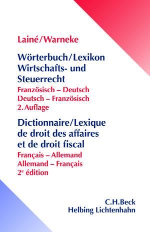 Wörterbuch/Lexikon Wirtschafts- und Steuerrecht