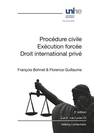 Procédure civile, exécution forcée, droit international privé