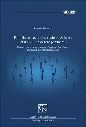 Familles et sécurité sociale en Suisse : l’état civil, un critère pertinent ?