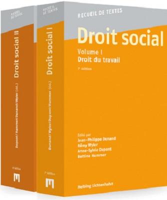 Droit social, Volumes I et II