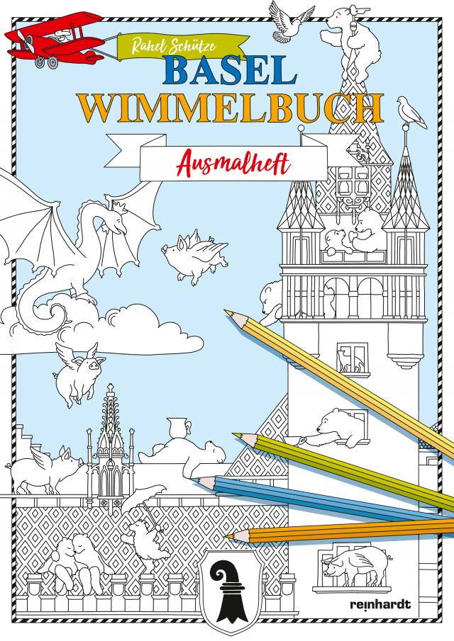Basel Wimmelbuch Ausmalheft
