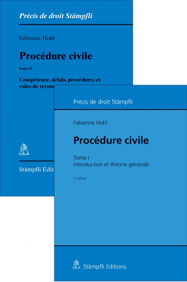 Procédure civile, vol. I & II (Set)