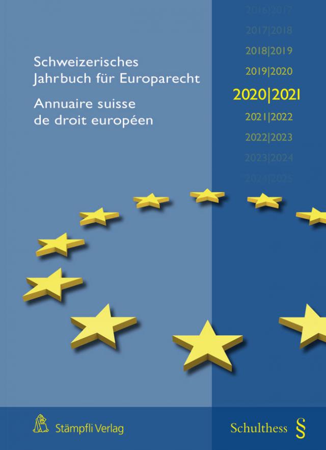 Schweizerisches Jahrbuch für Europarecht 2020/2021
