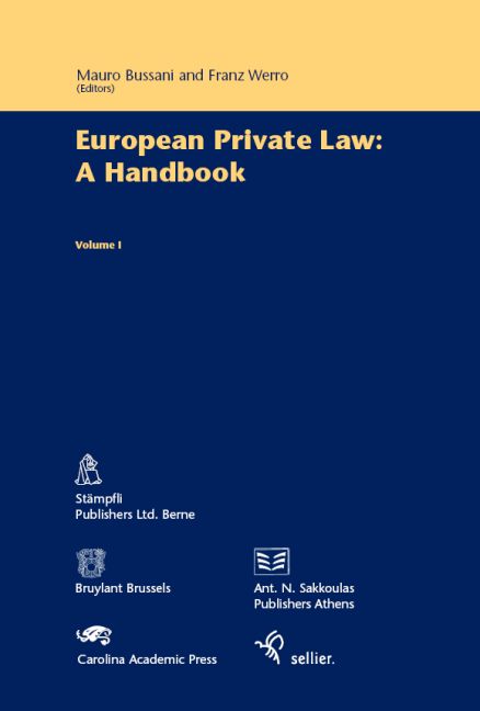 European Private Law: A Handbook
