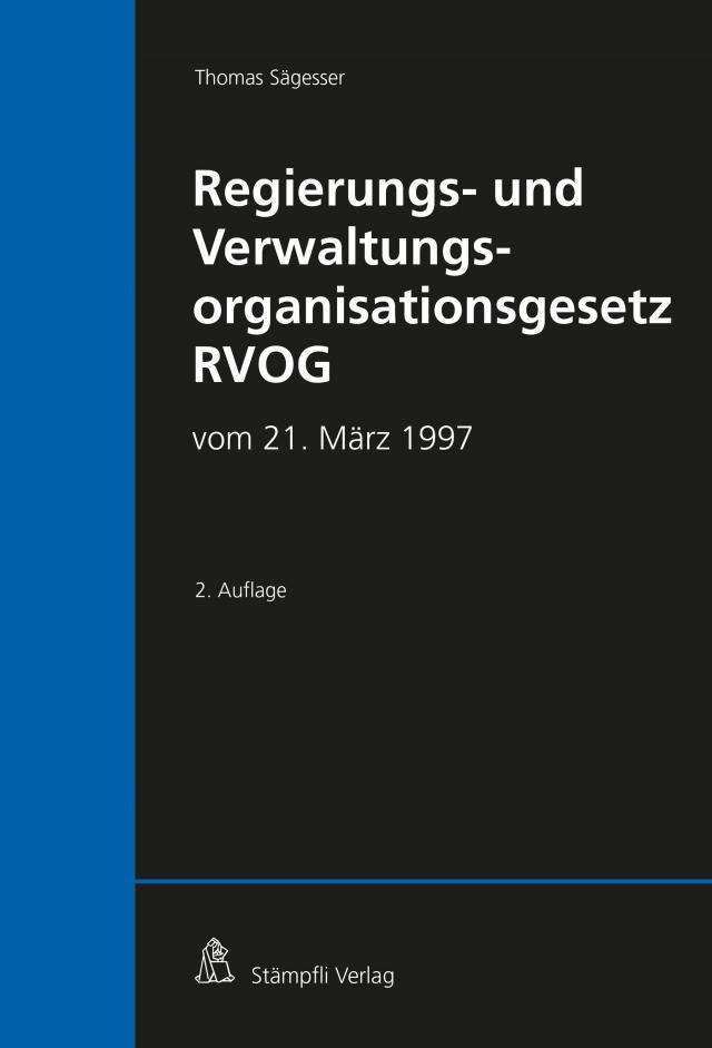 Regierungs- und Verwaltungsorganisationsgesetz RVOG