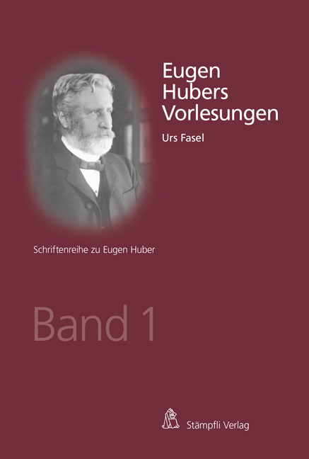 Eugen Hubers Vorlesungen