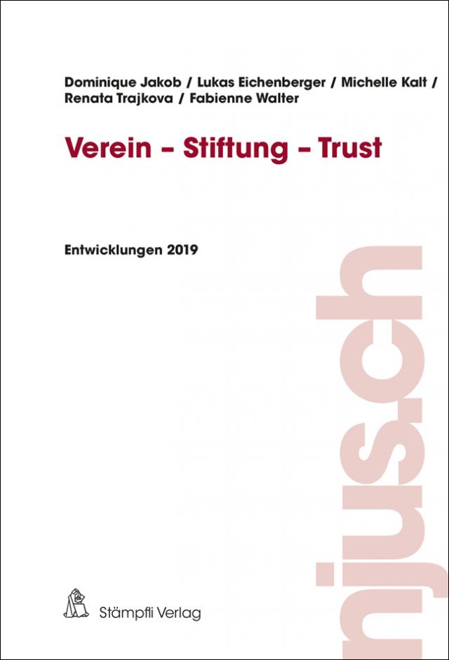Verein - Stiftung - Trust