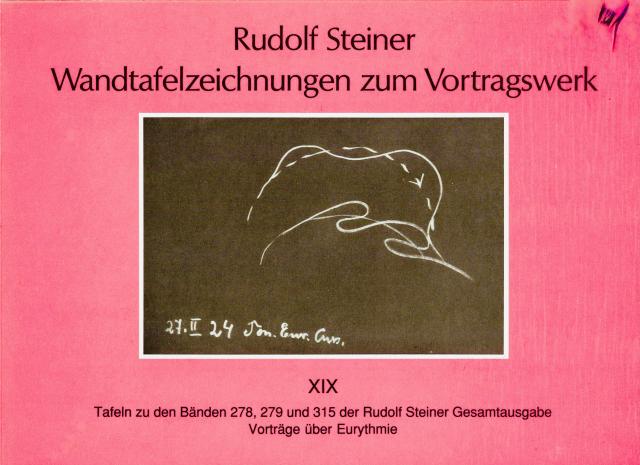 Wandtafelzeichnungen zum Vortragswerk, Bd. XIX
