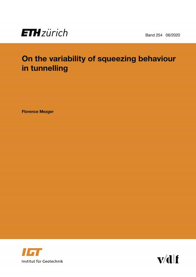 On the variability of squeezing behaviour in tunnelling