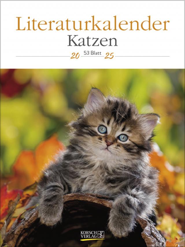Literaturkalender Katzen 2025
