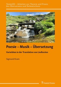 Poesie - Musik - Übersetzung