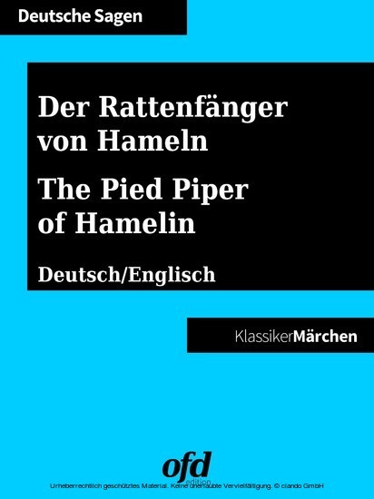 Der Rattenfänger von Hameln - The Pied Piper of Hamelin