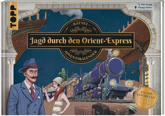 Jagd durch den Orient-Express – Escape-Leporello
