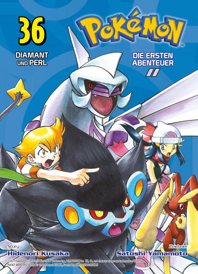Pokémon - Die ersten Abenteuer, Band 36 - Diamant und Perl