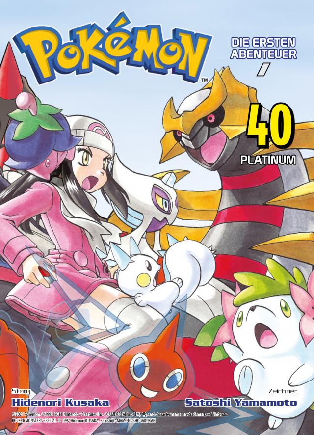 Pokémon - Die ersten Abenteuer, Band 40 - Platinum