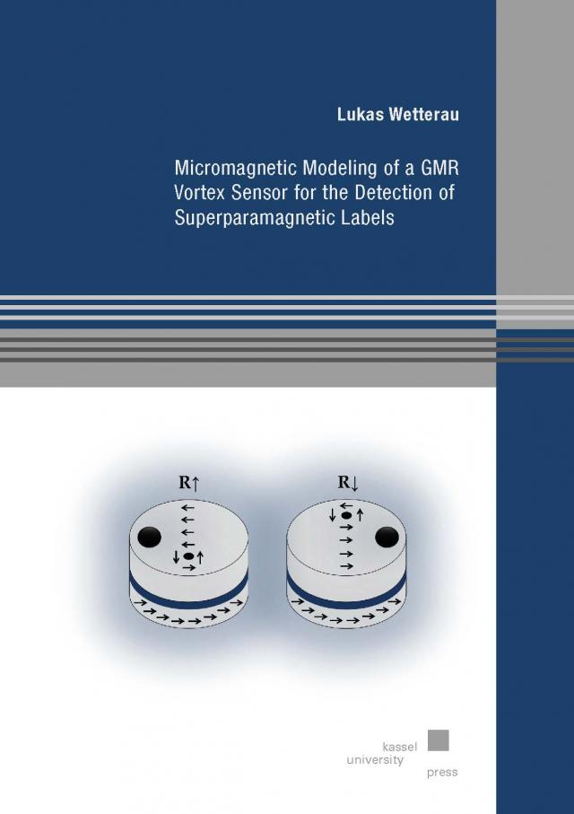 Micromagnetic Modeling of a GMR Vortex Sensor for the Detection of Superparamagnetic Labels