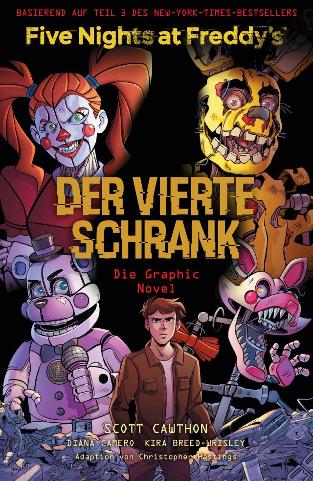 Five Nights at Freddy's: Der vierte Schrank - Die Graphic Novel