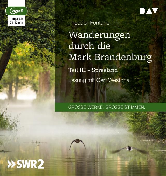 Wanderungen durch die Mark Brandenburg. Tl.3, 1 Audio-CD, 1 MP3