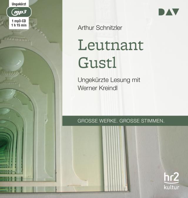 Leutnant Gustl, 1 Audio-CD, 1 MP3
