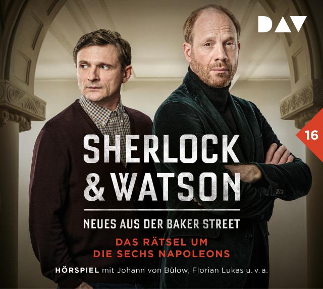 Sherlock & Watson - Neues aus der Baker Street: Das Rätsel um die sechs Napoleons (Fall 16), 2 Audio-CD