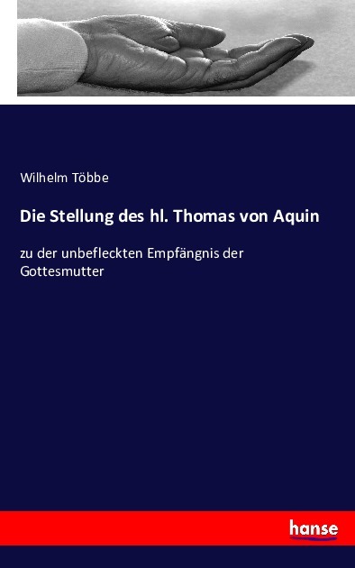 Die Stellung des hl. Thomas von Aquin